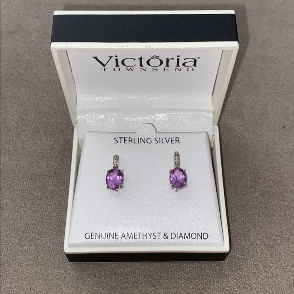 Victoria Townsend Genuine Sterling Silver Earrings